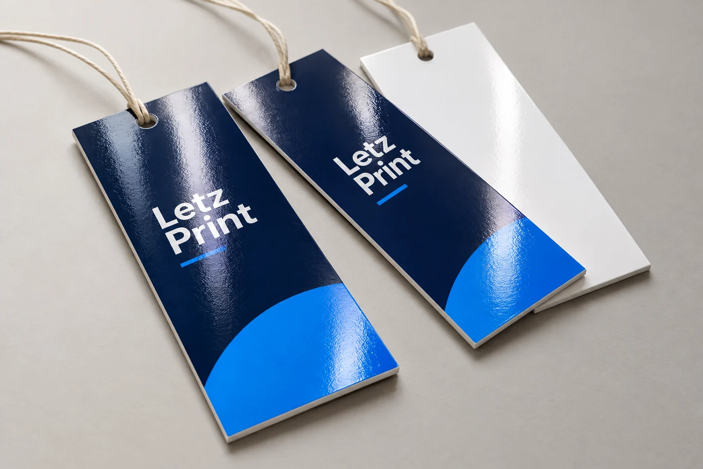 Hang Tags — illustrative design mockup