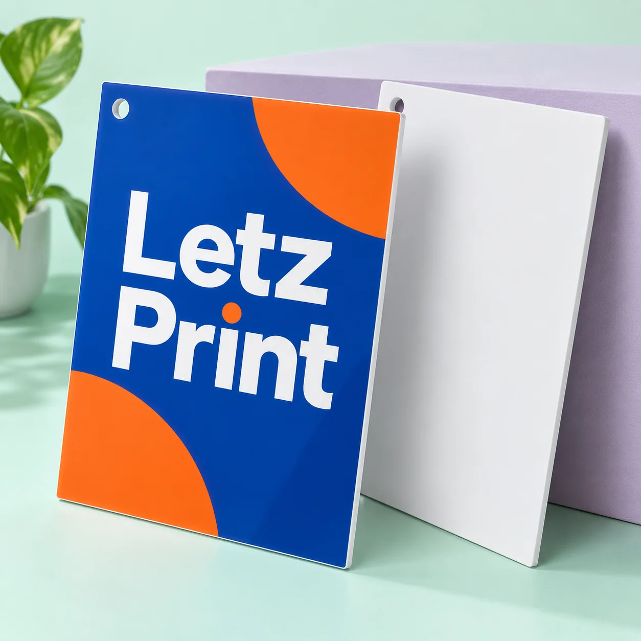 Plastic Signs — illustrative design mockup