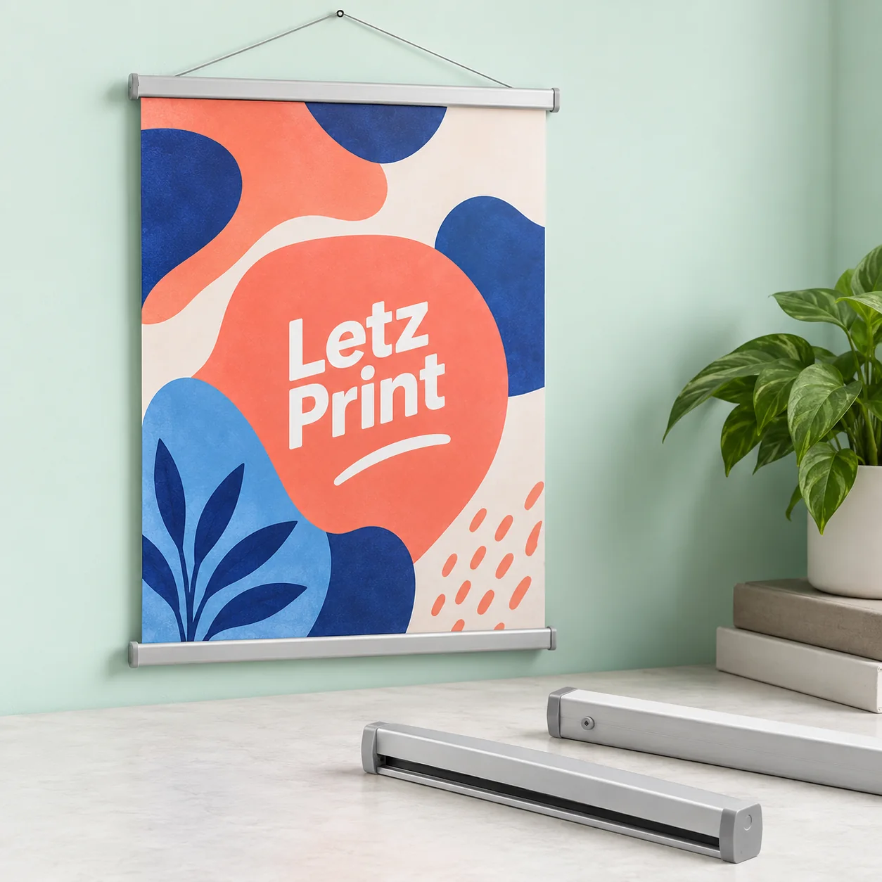 Poster Rails — illustrative design mockup