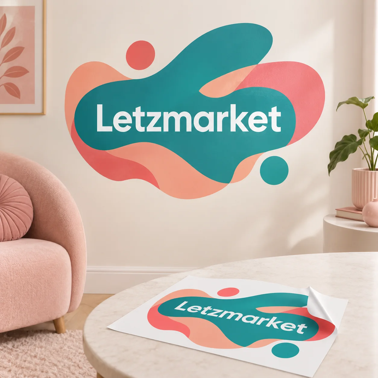 Wall Decals — illustrative design mockup