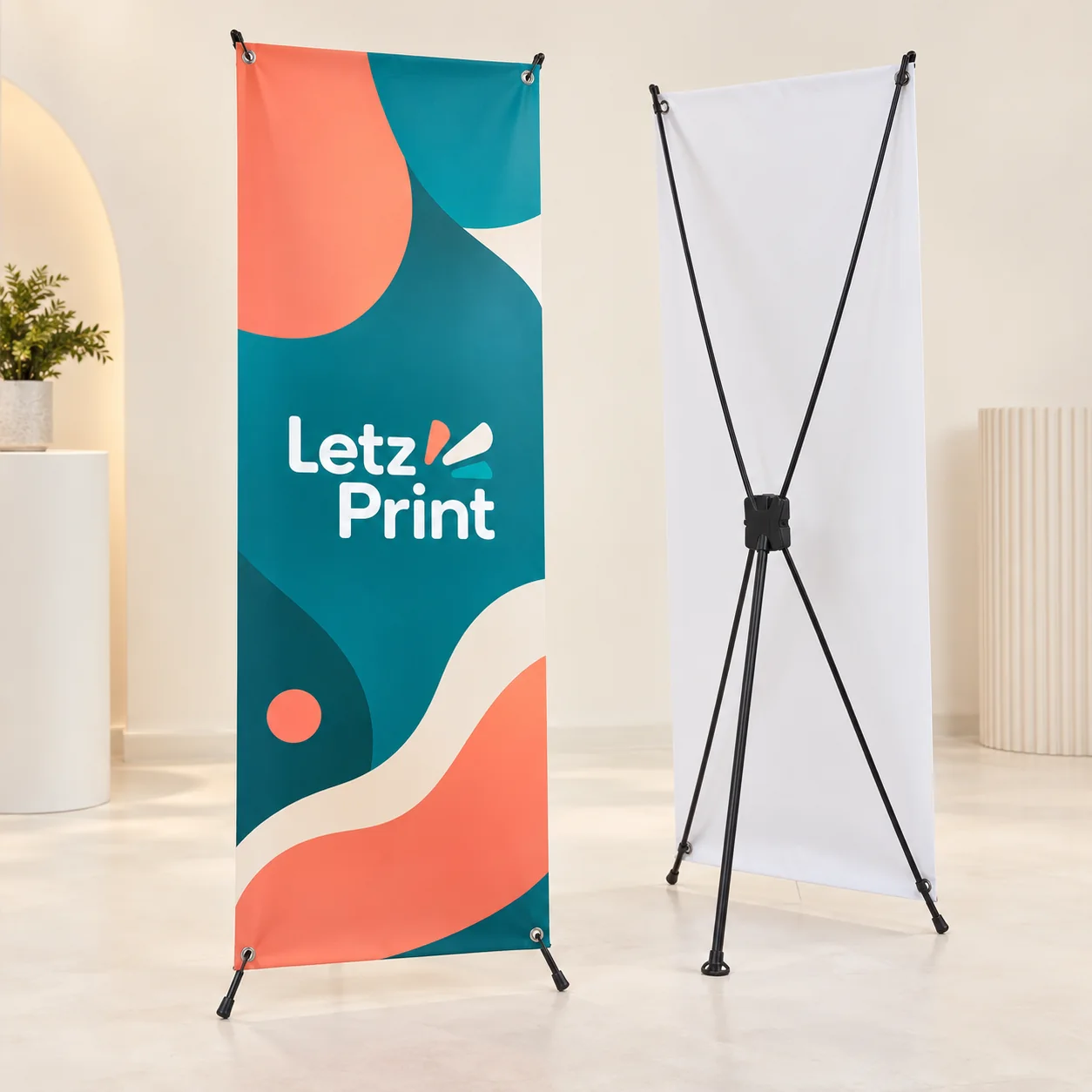 X-Banners — illustrative design mockup