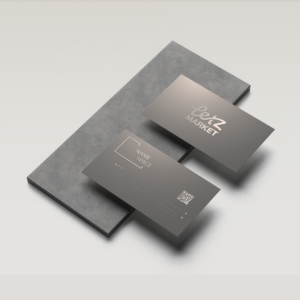 Metallic Foil Business Card